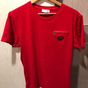 Red Prada tee shirt